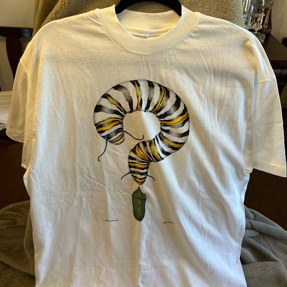 Monarch Butterfly White T-Shirt